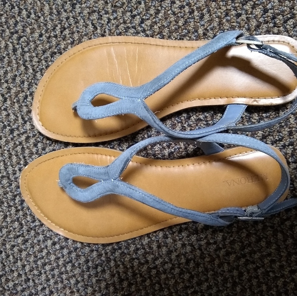 Blue Cute Sandles